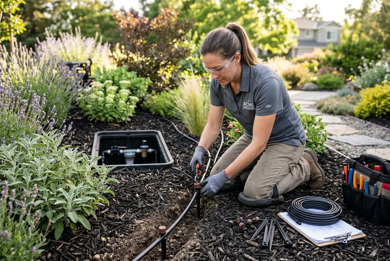 Drip Irrigation Conversion